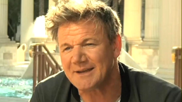 Which chef does Gordon Ramsay want to throw down against?