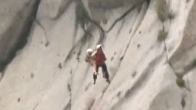 Injured hiker survives night alone, rescued after falls