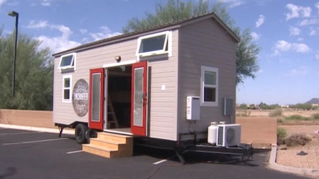 Custom-built tiny homes are compact, comfortable
