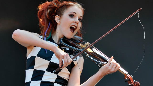Electronic violinist Lindsey Stirling stretches herself