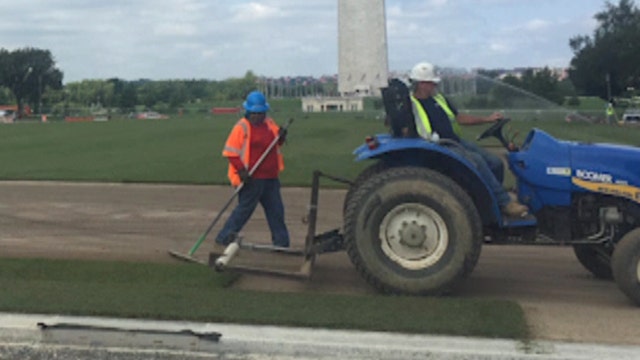 Behind the scenes of the National Mall's restoration project