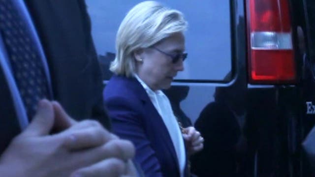 Hillary Clinton's health incident prompting talk of options