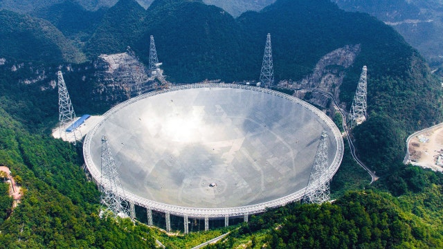 World's largest radio telescope positioned to hear aliens