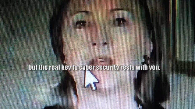 Clinton lectures State Department on cyber security