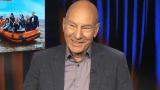 Sir Patrick Stewart shows no signs of slowing down
