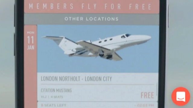 Will new apps make hiring a private jet as easy as Uber?