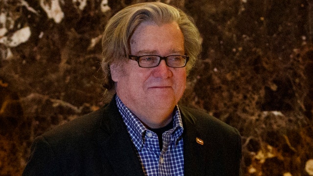The uproar over Steve Bannon's role in Trump's transition