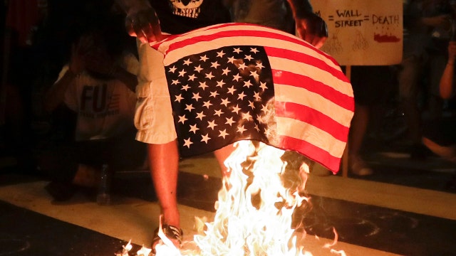 The discussion over flag burning rages on