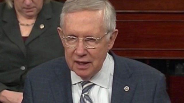 Sen. Harry Reid gives farewell speech 