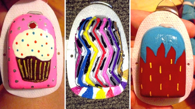 Mother adds splash of color to daughter's lifesaving device