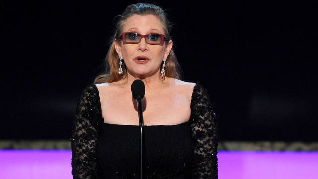 Carrie Fisher dead at 60