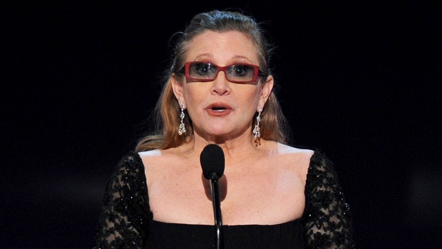Fans mourn the death of Carrie Fisher