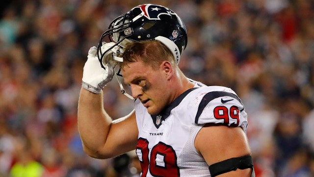 J.J. Watt still embarrassed by his awkward NFL celebrations as a Texan