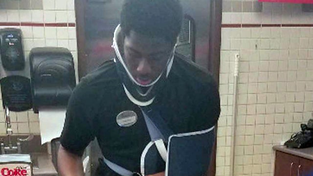 Fox Flash: Injured Chick-fil-A employee goes viral