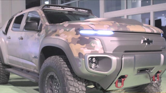 Chevy's hydrogen-powered stealth truck