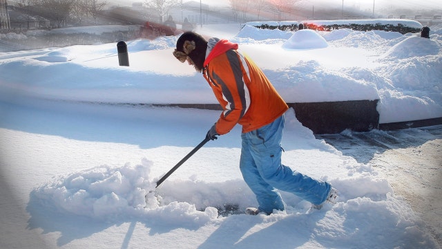 Doctors warn about dangers of shoveling snow