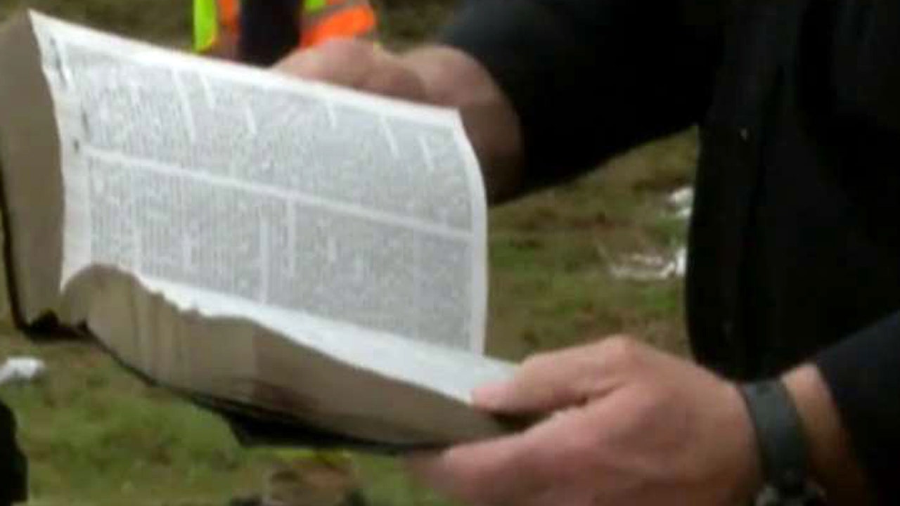 Bible Undamaged After Suv Bursts Into Flames On Tennessee