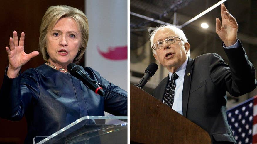 Democratic candidates accuse Trump of inciting violence