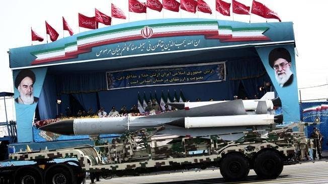 Iran shows off parts of S-300 missile defense system at national parade