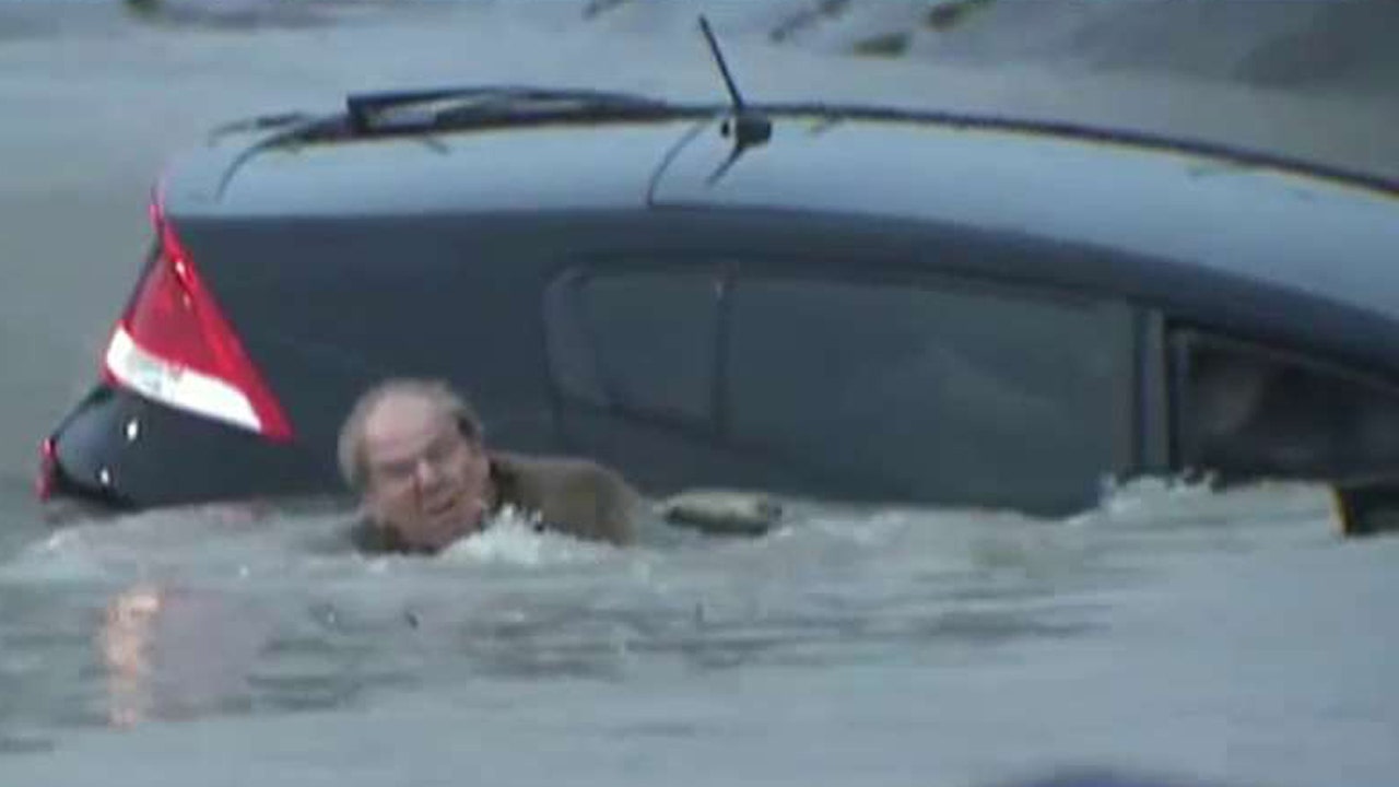 Image result for senior citizen houston flooding