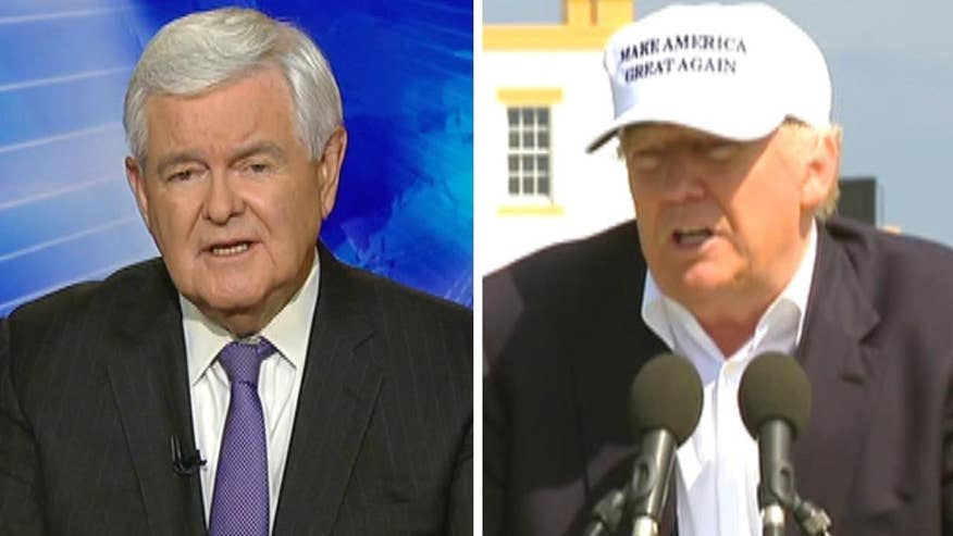 Donald Trump saw some parallels between Americans frustrated with their government and British citizens who supported the UK leaving the European Union. Is he right? Newt Gingrich sounds off 'On the Record'