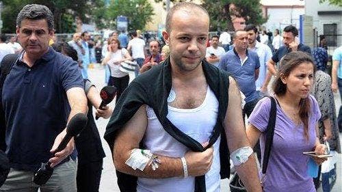 Hero cop survives after shooting terrorist at Turkey airport, local media reports