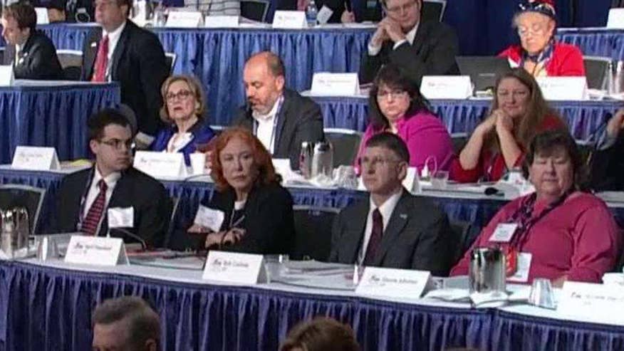 The party's issues are being debated before the convention in Cleveland; James Rosen has the story for 'Special Rpeort'