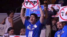 Democratic National Convention: Calls for unity met with boos and jeers from Sanders supporters as event opens
