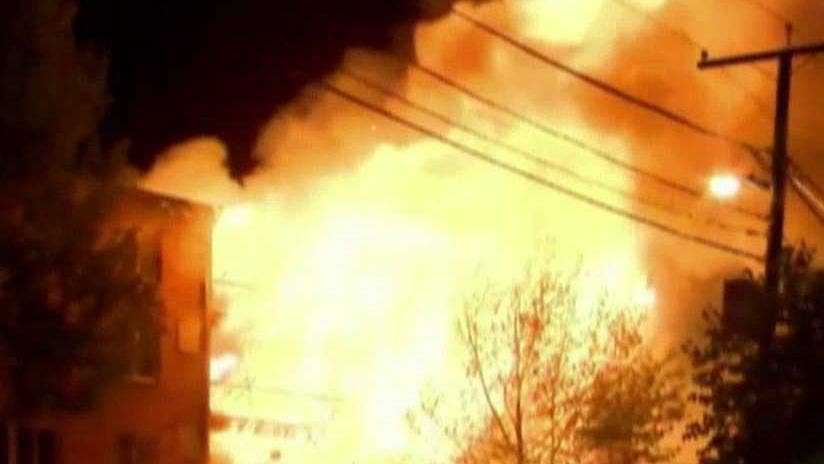 Dozens injured in Maryland apartment fire