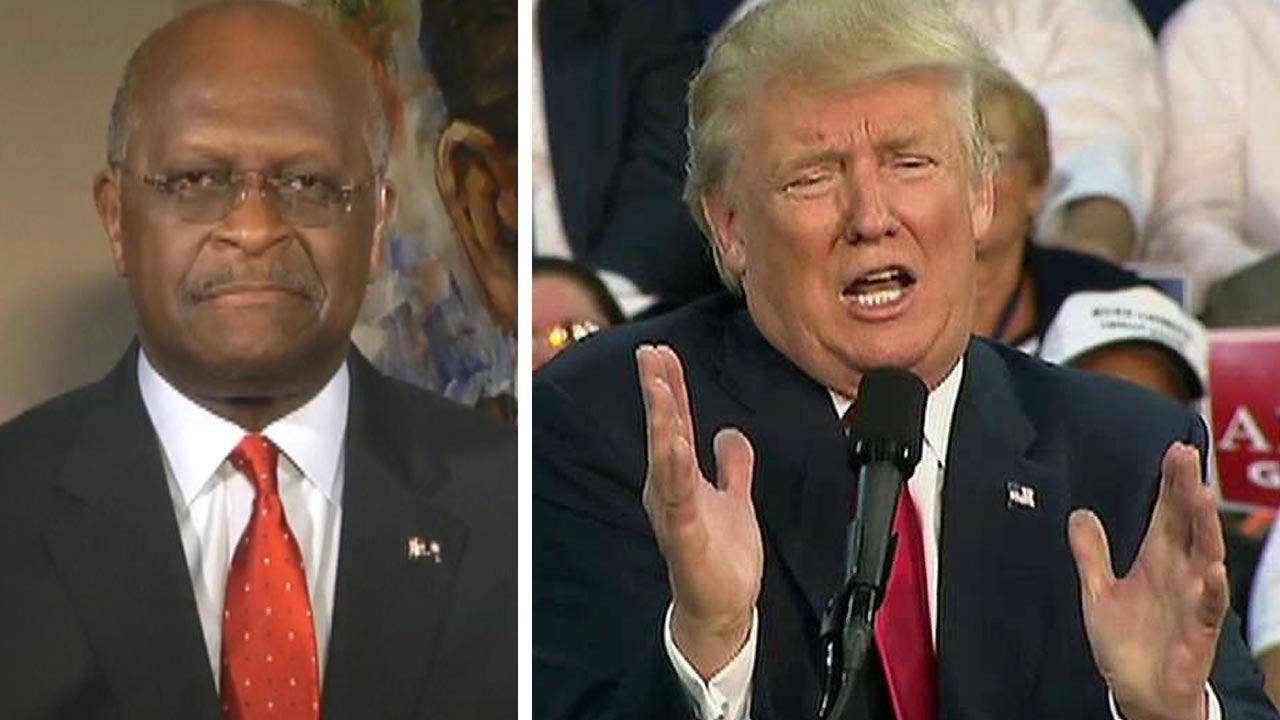 Herman Cain joins 'The O'Reilly Factor' to discuss Donald Trump's comments on President Obama and ISIS