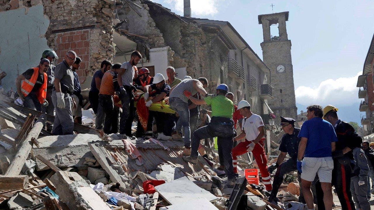 Italy town destroyed by powerful earthquake was preparing for food festival - Fox News