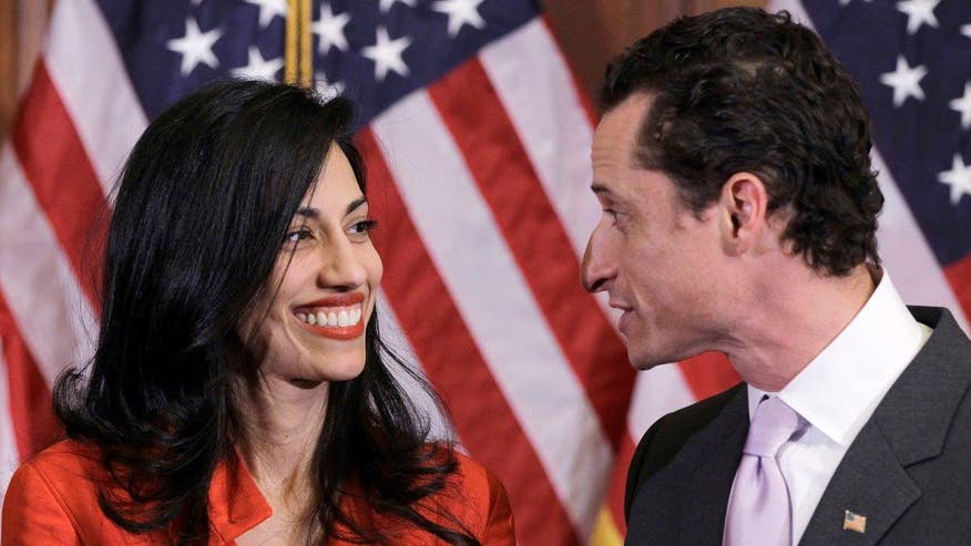 Republican presidential nominee weighs in on Huma Abedin's decision to separate from her husband, Anthony Weiner
