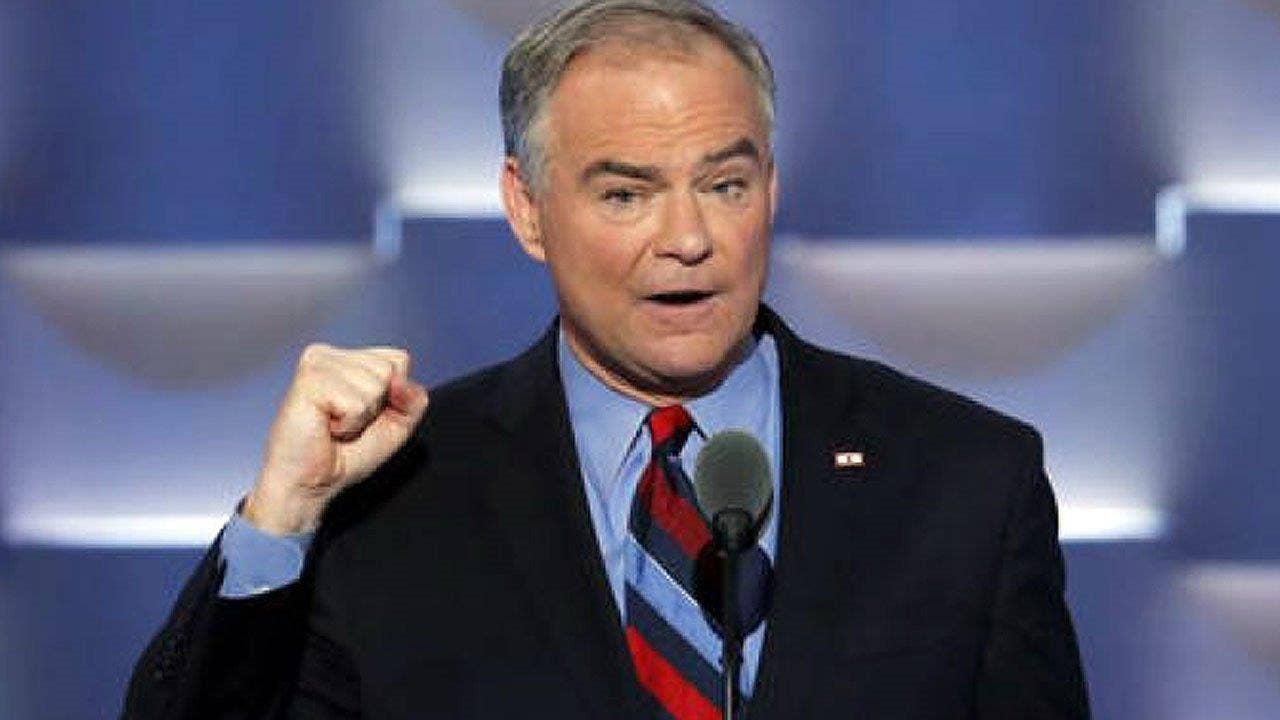 Kaine thinks Catholic Church will change stance on gay marriage