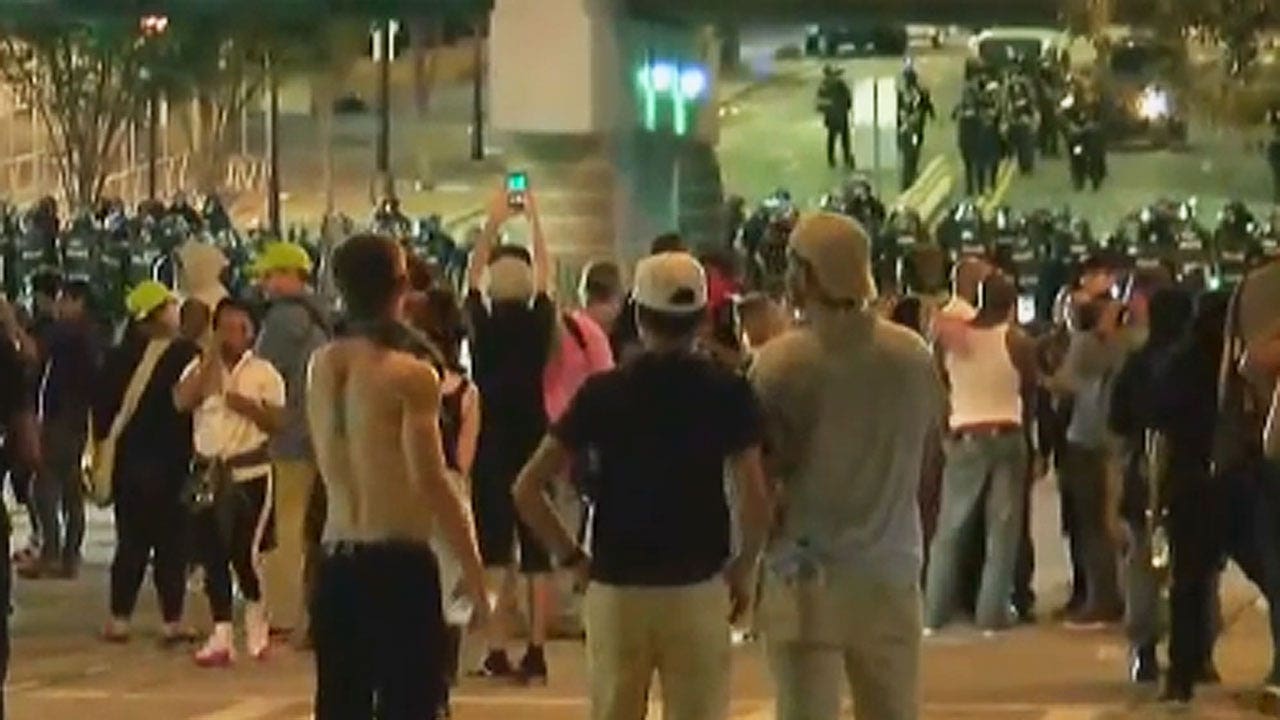 One person critically injured during protest of Charlotte police shooting