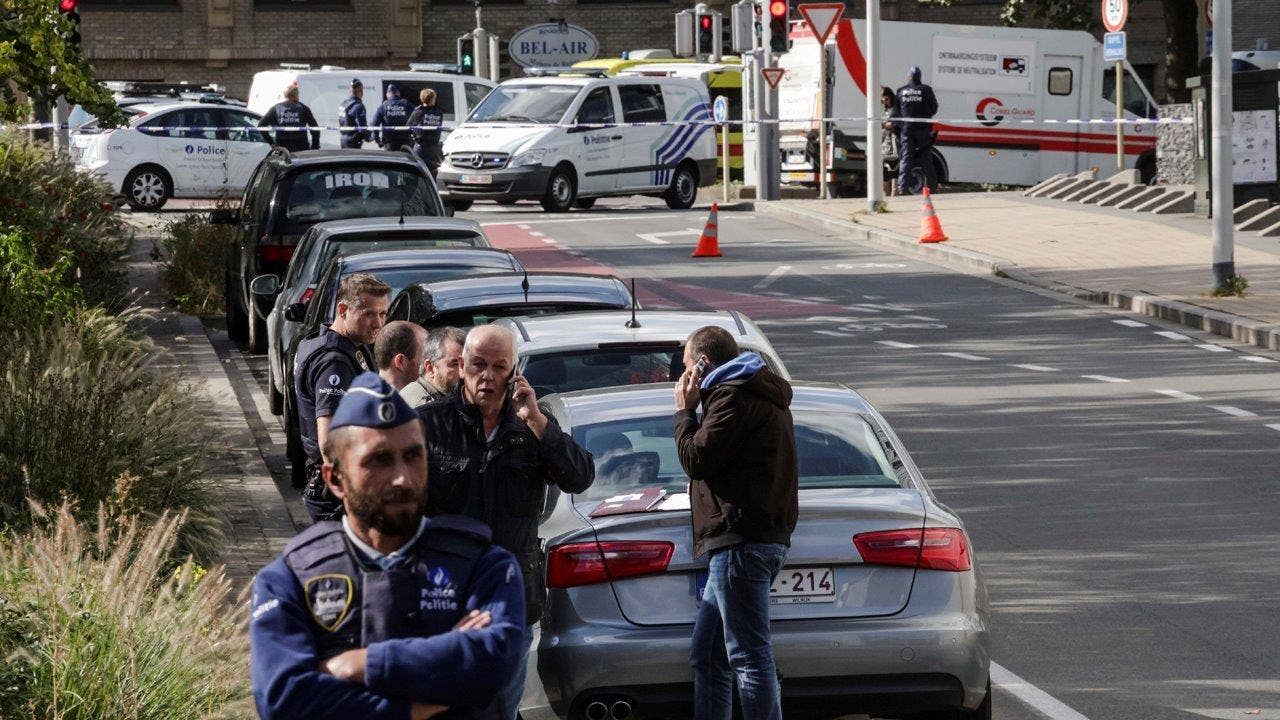 2 Belgian cops stabbed in possible terror-related incident