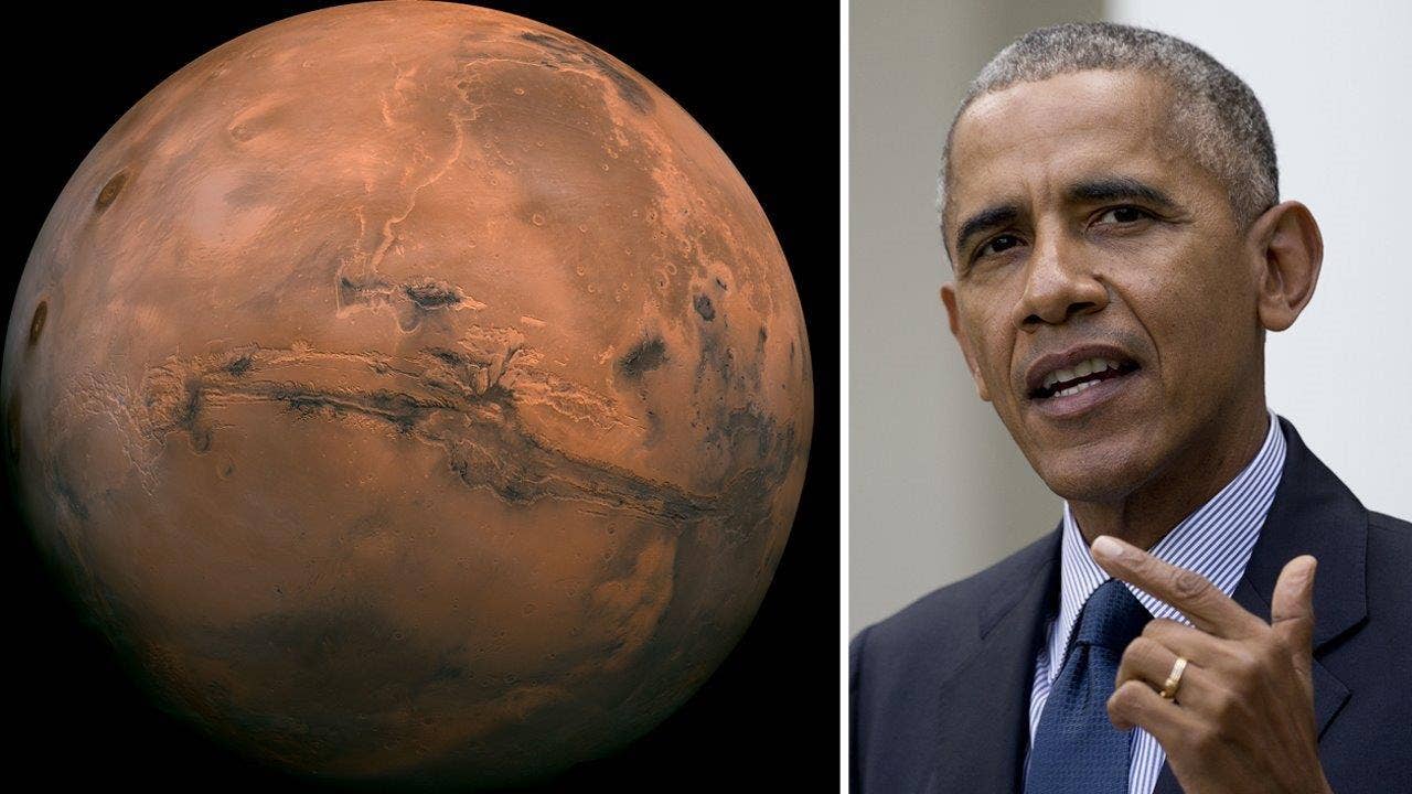 Us Will Send People To Mars By 2030s Barack Obama Says Fox News