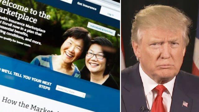 Trump Hits ObamaCare