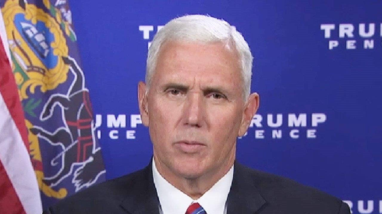 Pence: 'We're on the offense,' momentum is 'palpable' in final weekend of White House race