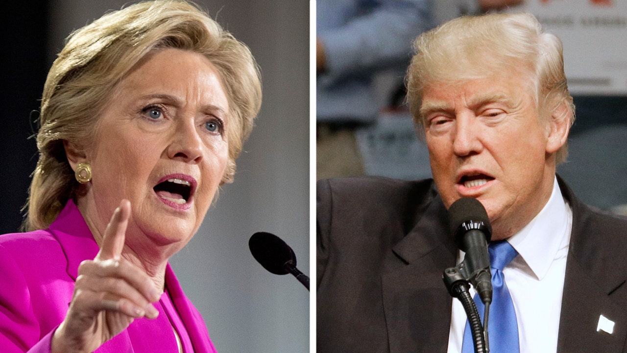 Clinton, Trump claim momentum, barnstorm battleground states in final election push