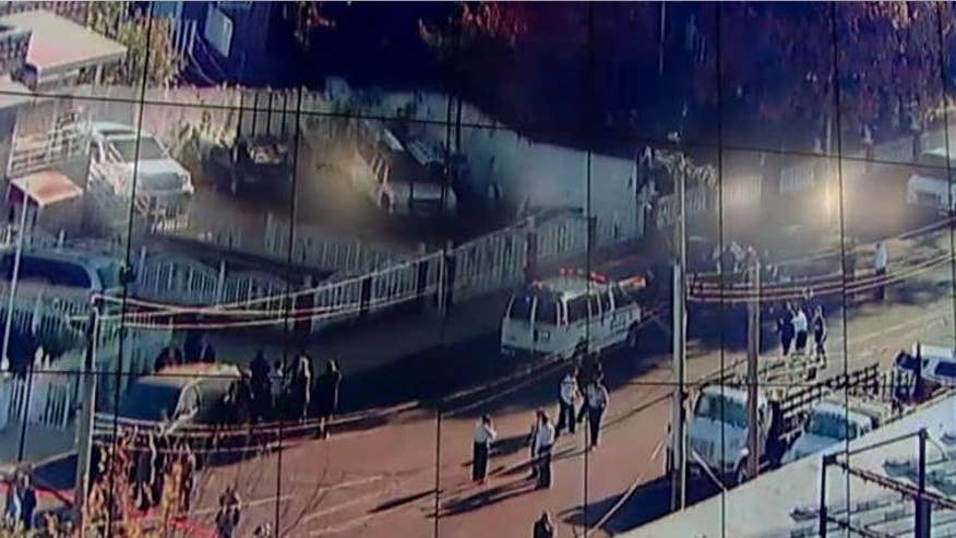 Cops were responding to robbery call