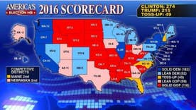 Fox News Electoral Scorecard: Map shifts again in Trump's favor, as Clinton holds edge