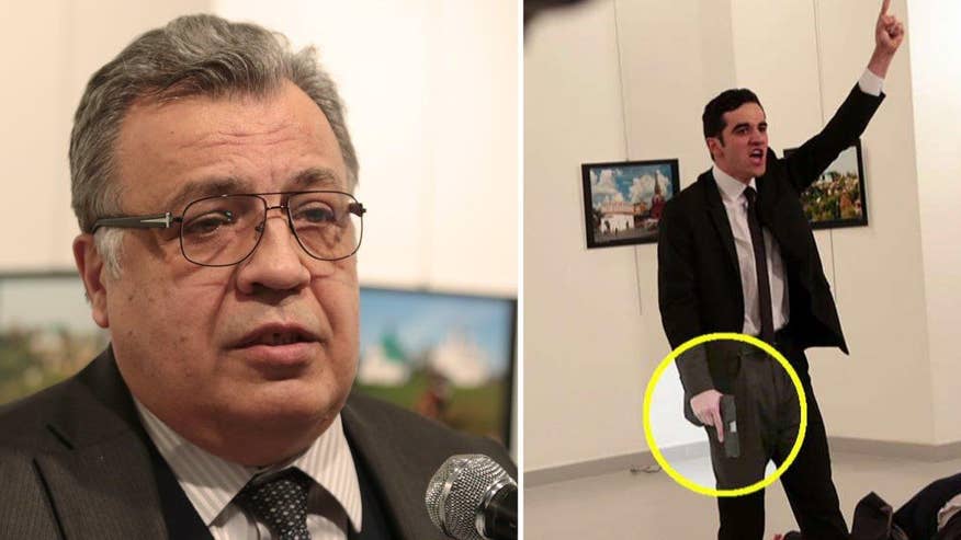 Image result for russian ambassador assassinated
