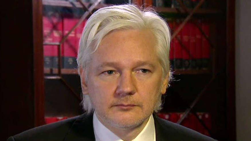 On 'Hannity,' WikiLeaks founder says nothing in the report says that any information was given to them