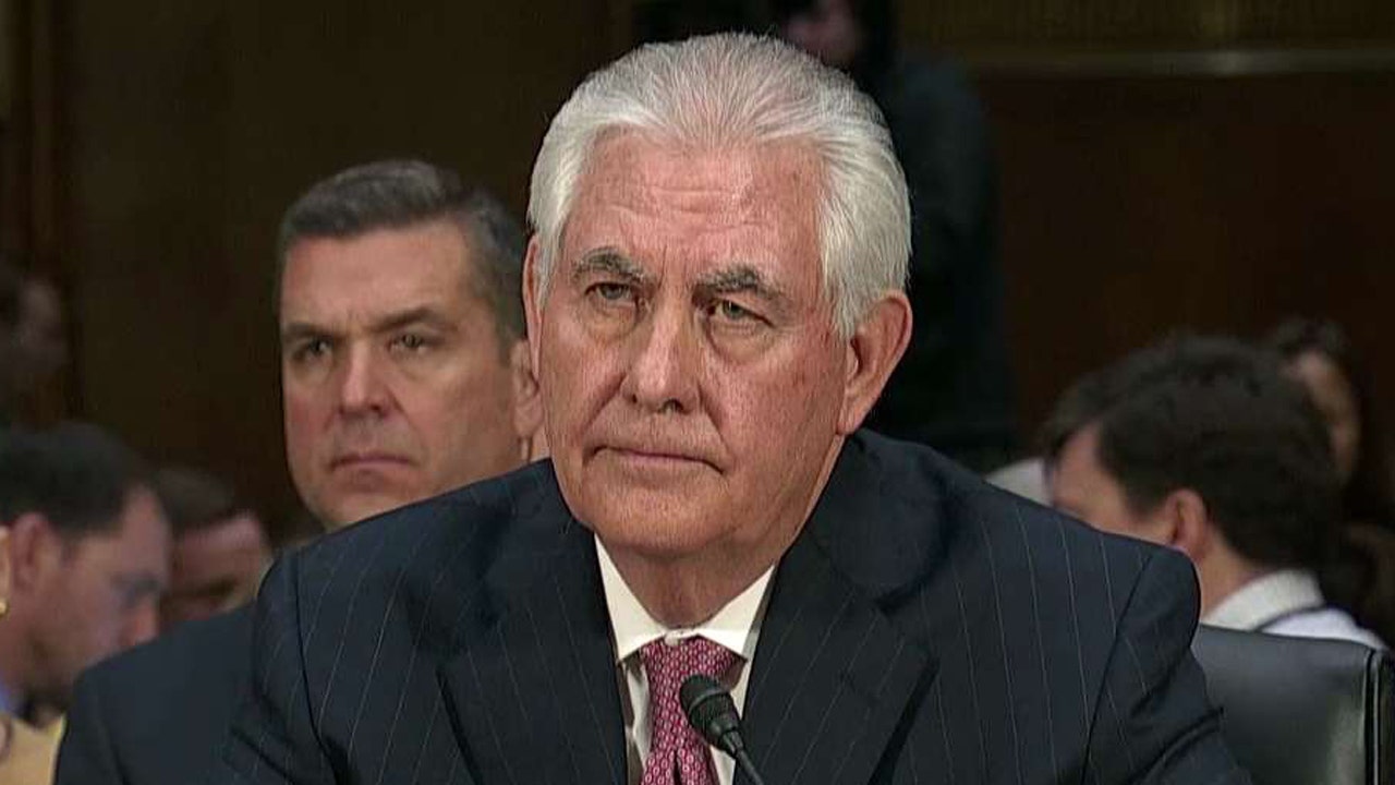Tillerson takes swipes at China over South China Sea buildup during hearing