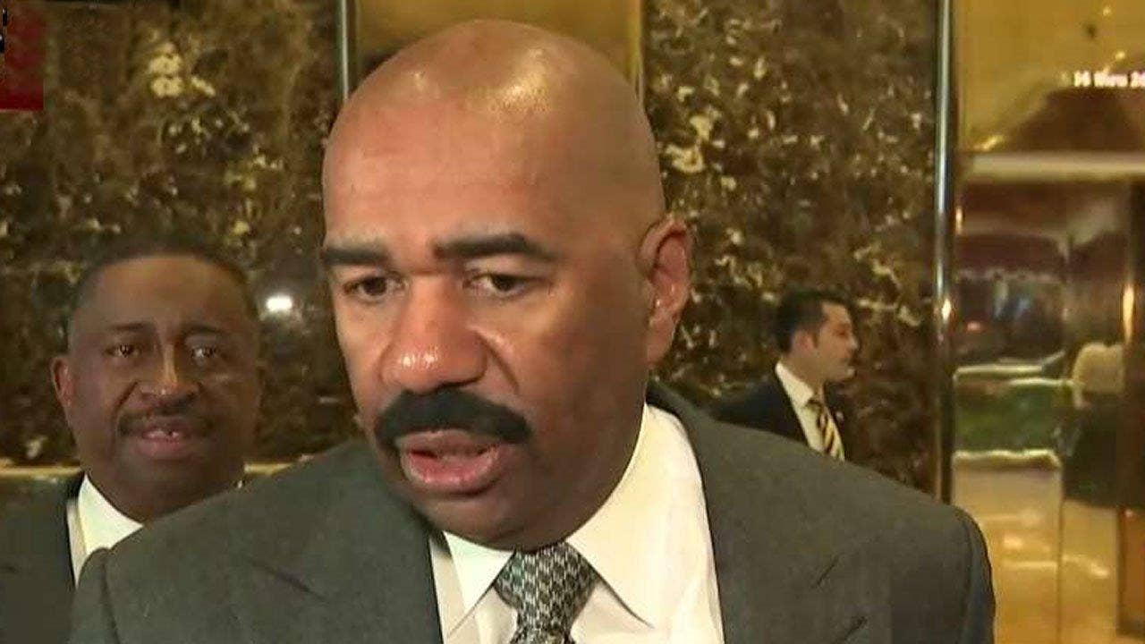 Steve Harvey meets Donald Trump, may get involved with urban renewal
