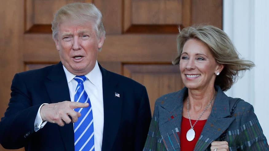 politics trump education pick devos push school choice confirmation hearing politics trump education pick devos push school choice confirmation hearing