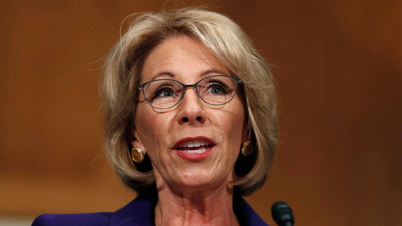 DeVos foes in furious push to defeat nomination, still one vote short