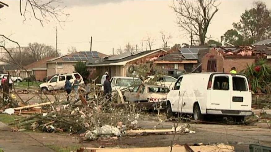 At least 7 tornadoes touch down in Louisiana, state of emergency declared 