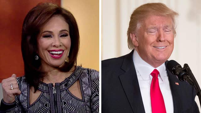 Judge Jeanine If Anyone Can Bring The Media Down It S Trump On Air
