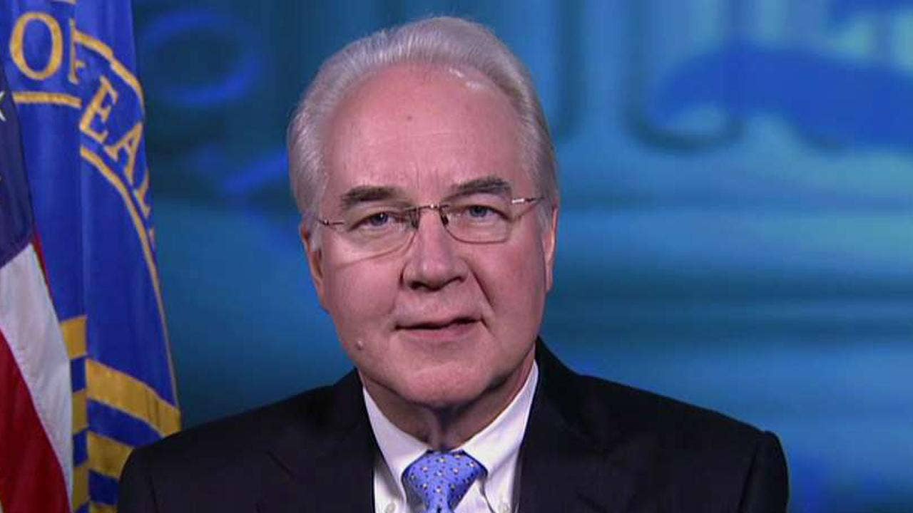 HHS Secretary Price: GOP ObamaCare replacement bill 'a work in progress'